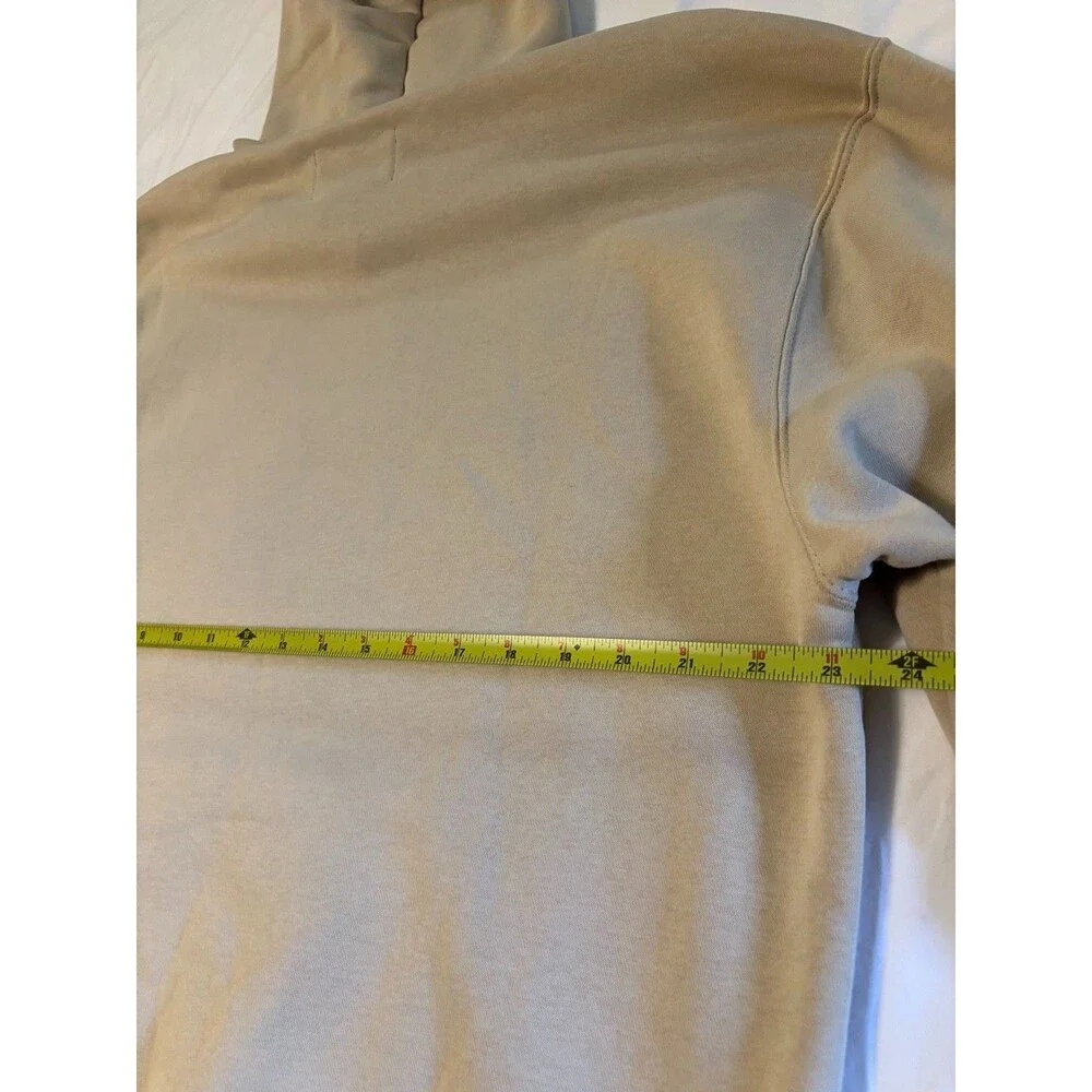 Nike Air Jordan Fleece Pullover Hoodie Tan Beige Mens Large NWT DQ7466-206